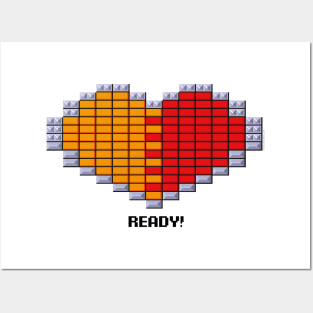 Arkanoid Heart Posters and Art